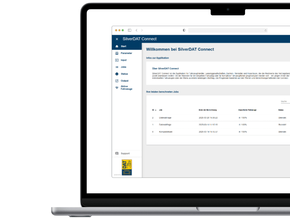 SilverDAT Connect — piattaforma fleet management